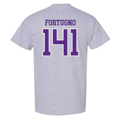 UW-Whitewater - NCAA Wrestling : Justin Fortugno - T-Shirt-1