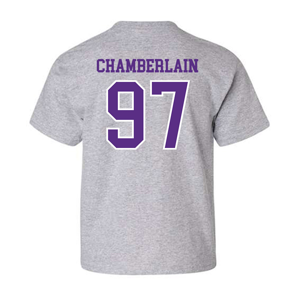 UW-Whitewater - NCAA Football : Jace Chamberlain - Youth T-Shirt-1