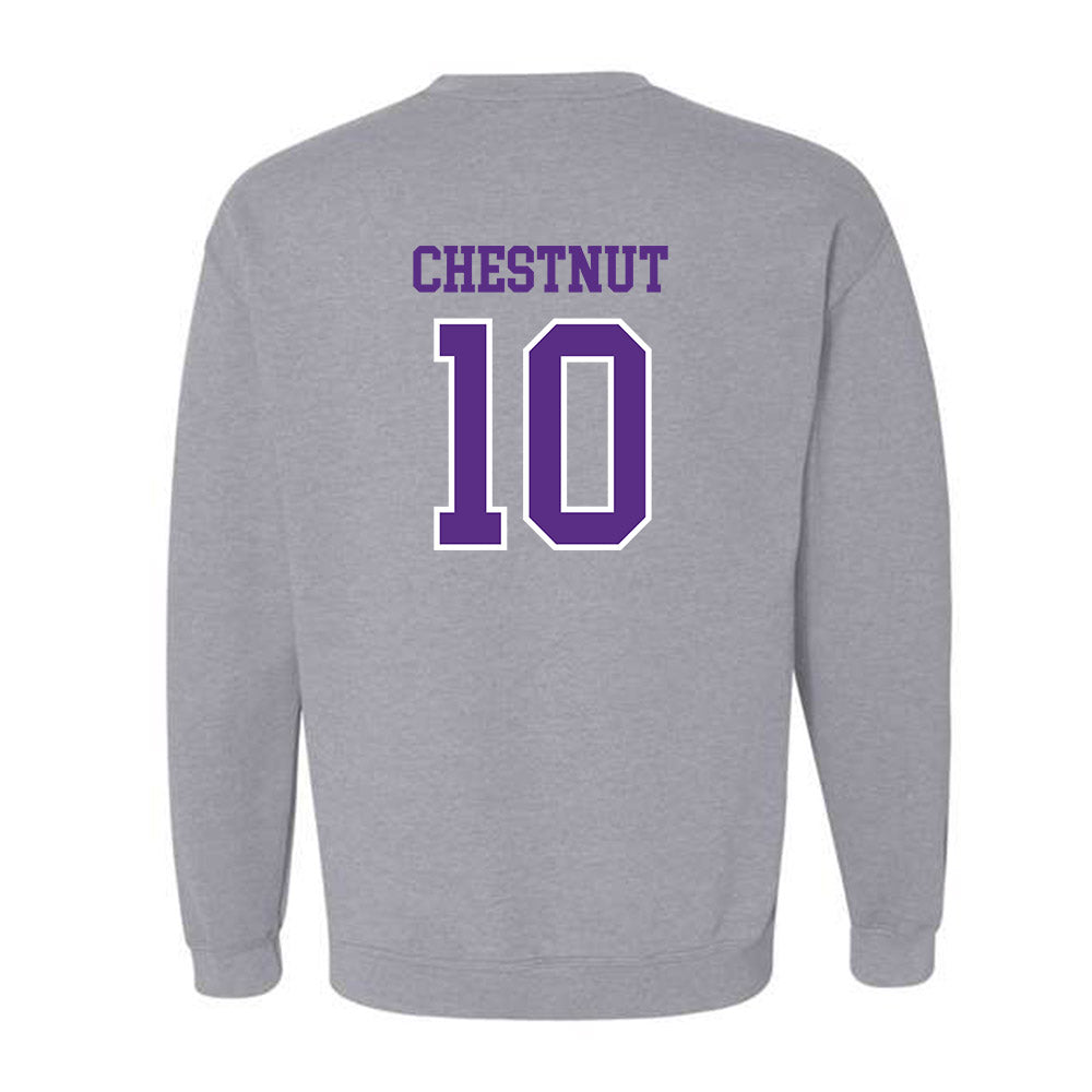 UW-Whitewater - NCAA Men's Basketball : Darius Chestnut - Crewneck Sweatshirt-1