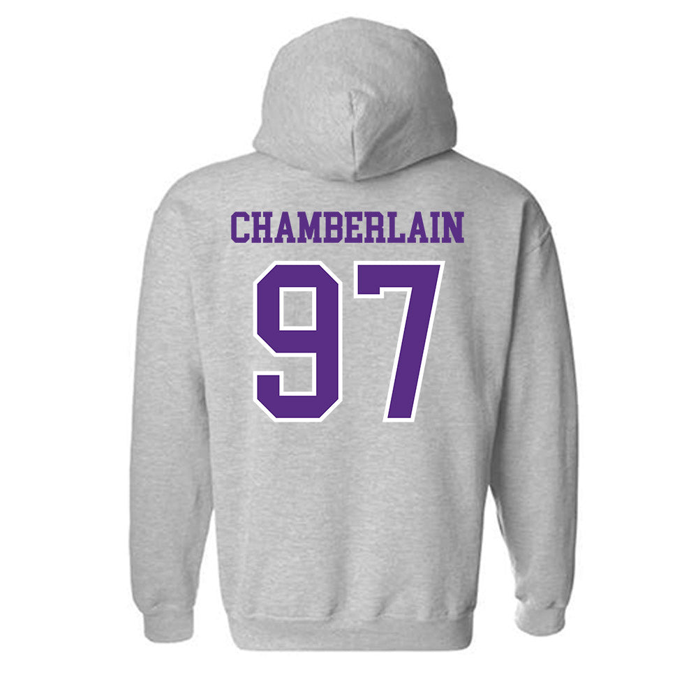UW-Whitewater - NCAA Football : Jace Chamberlain - Hooded Sweatshirt-1