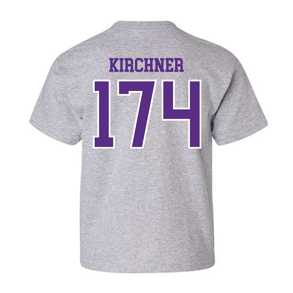 UW-Whitewater - NCAA Wrestling : Caden Kirchner - Youth T-Shirt-1