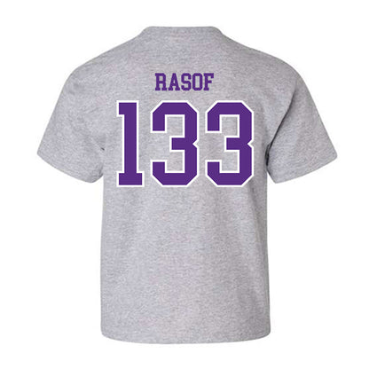 UW-Whitewater - NCAA Wrestling : Jordan Rasof - Youth T-Shirt-1