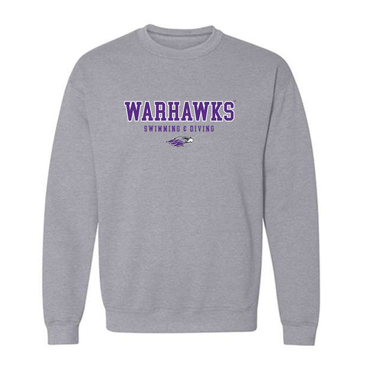UW-Whitewater - NCAA Men's Swimming & Diving : Ethan Schmohe - Crewneck Sweatshirt-0