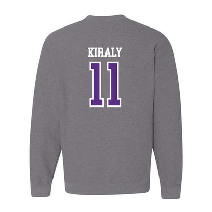 UW-Whitewater - NCAA Men's Soccer : James Kiraly - Crewneck Sweatshirt-1