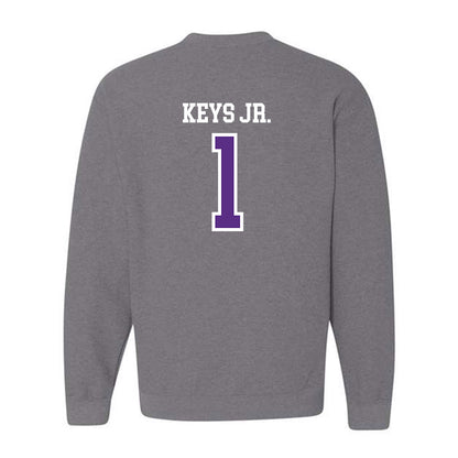 UW-Whitewater - NCAA Men's Basketball : Agape Keys Jr. - Crewneck Sweatshirt-1