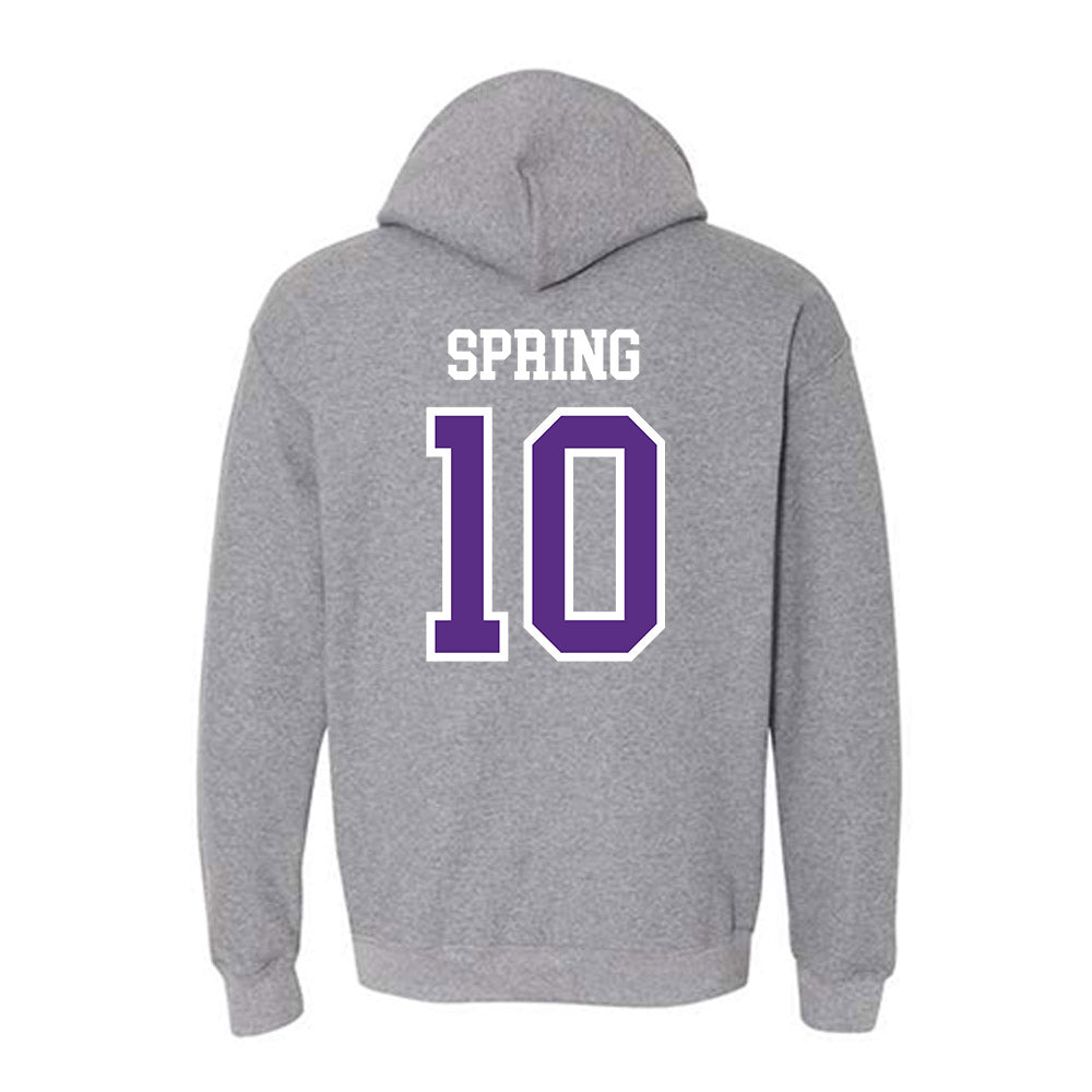 UW-Whitewater - NCAA Baseball : Jackson Spring - Hooded Sweatshirt-1