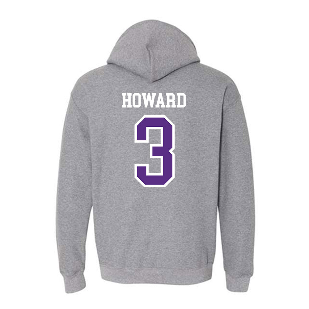 UW-Whitewater - NCAA Men's Basketball : Zay Howard - Hooded Sweatshirt-1
