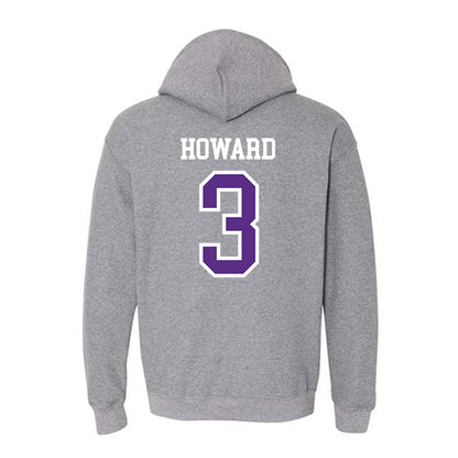UW-Whitewater - NCAA Men's Basketball : Zay Howard - Hooded Sweatshirt-1
