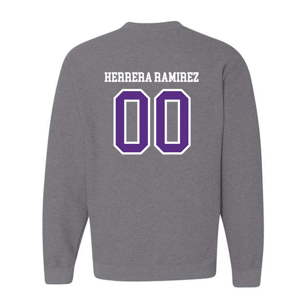 UW-Whitewater - NCAA Football : Adan Herrera Ramirez - Crewneck Sweatshirt-1