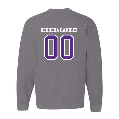 UW-Whitewater - NCAA Football : Adan Herrera Ramirez - Crewneck Sweatshirt-1