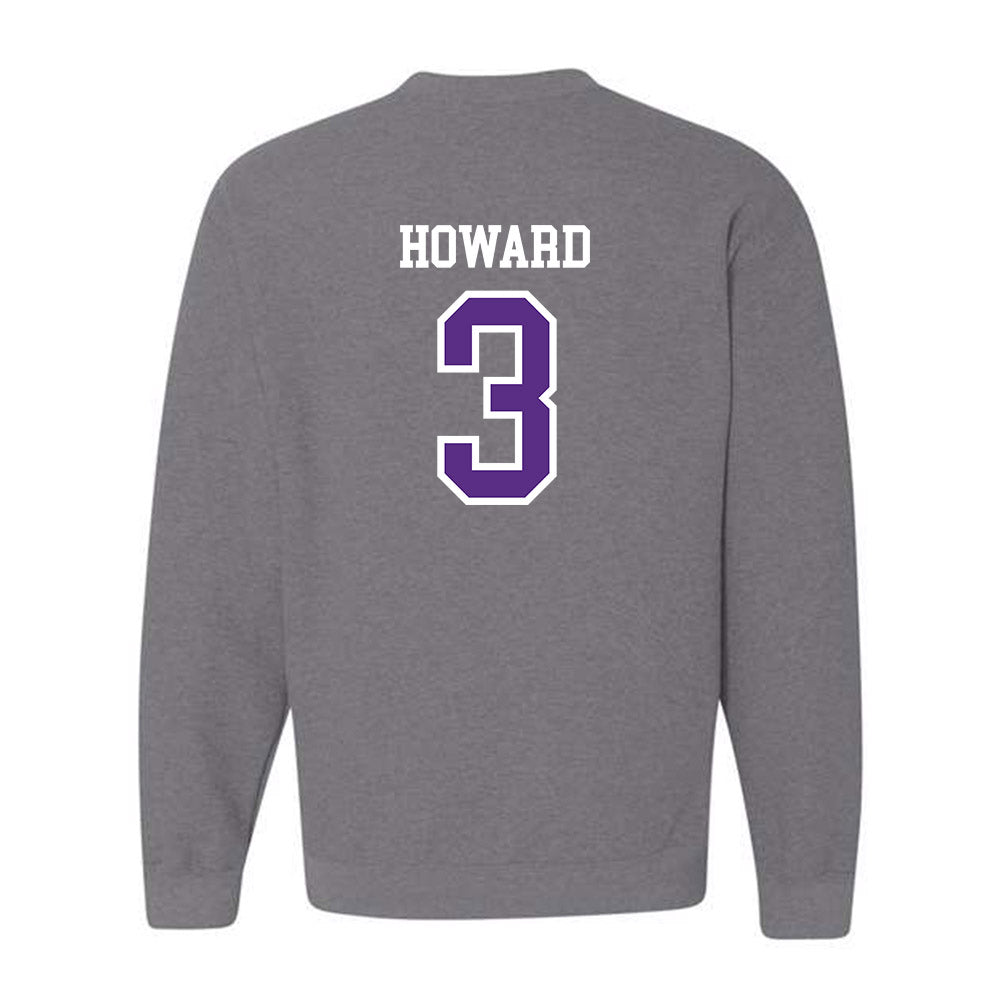 UW-Whitewater - NCAA Men's Basketball : Zay Howard - Crewneck Sweatshirt-1