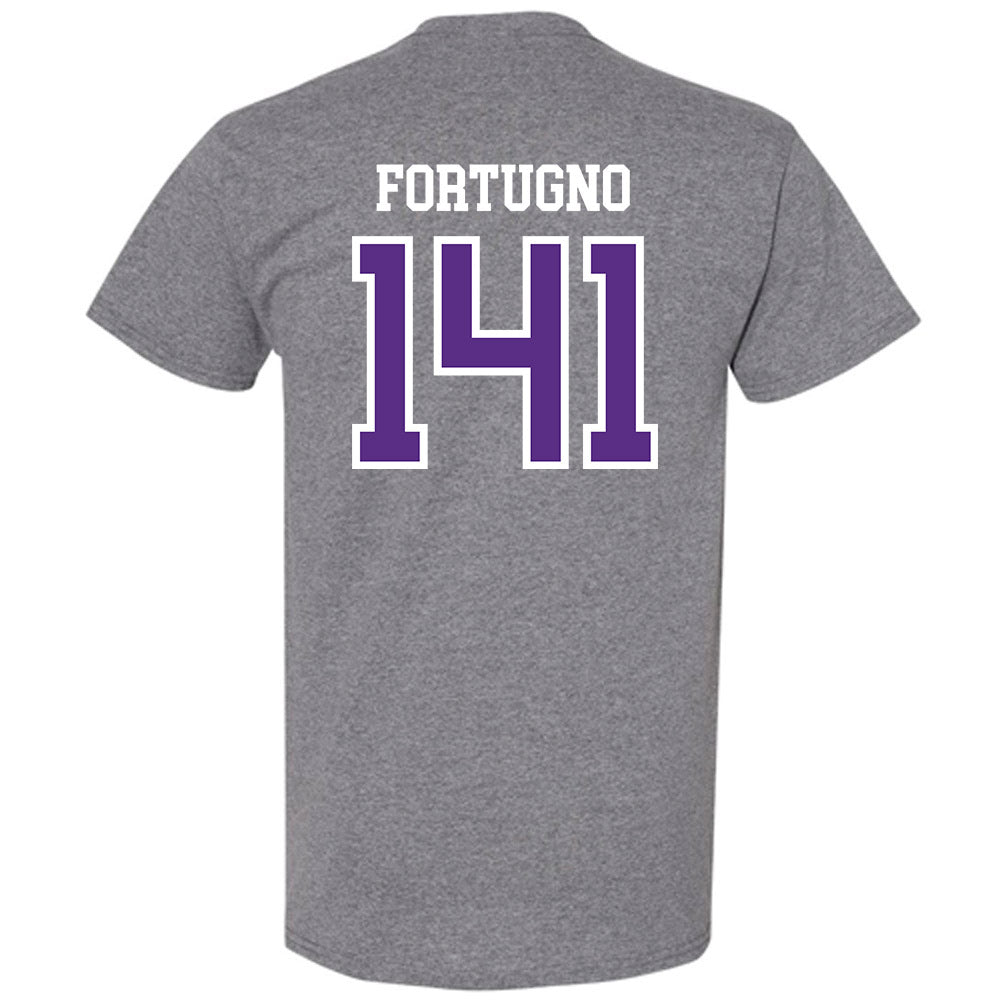 UW-Whitewater - NCAA Wrestling : Justin Fortugno - T-Shirt-1