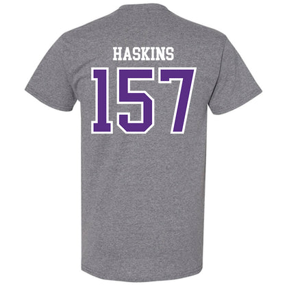 UW-Whitewater - NCAA Wrestling : Maximus Haskins - T-Shirt-1