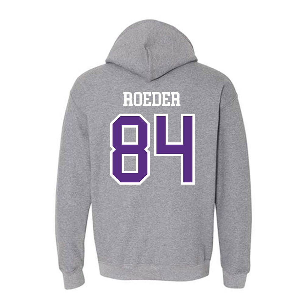 UW-Whitewater - NCAA Football : Luke Roeder - Hooded Sweatshirt-1