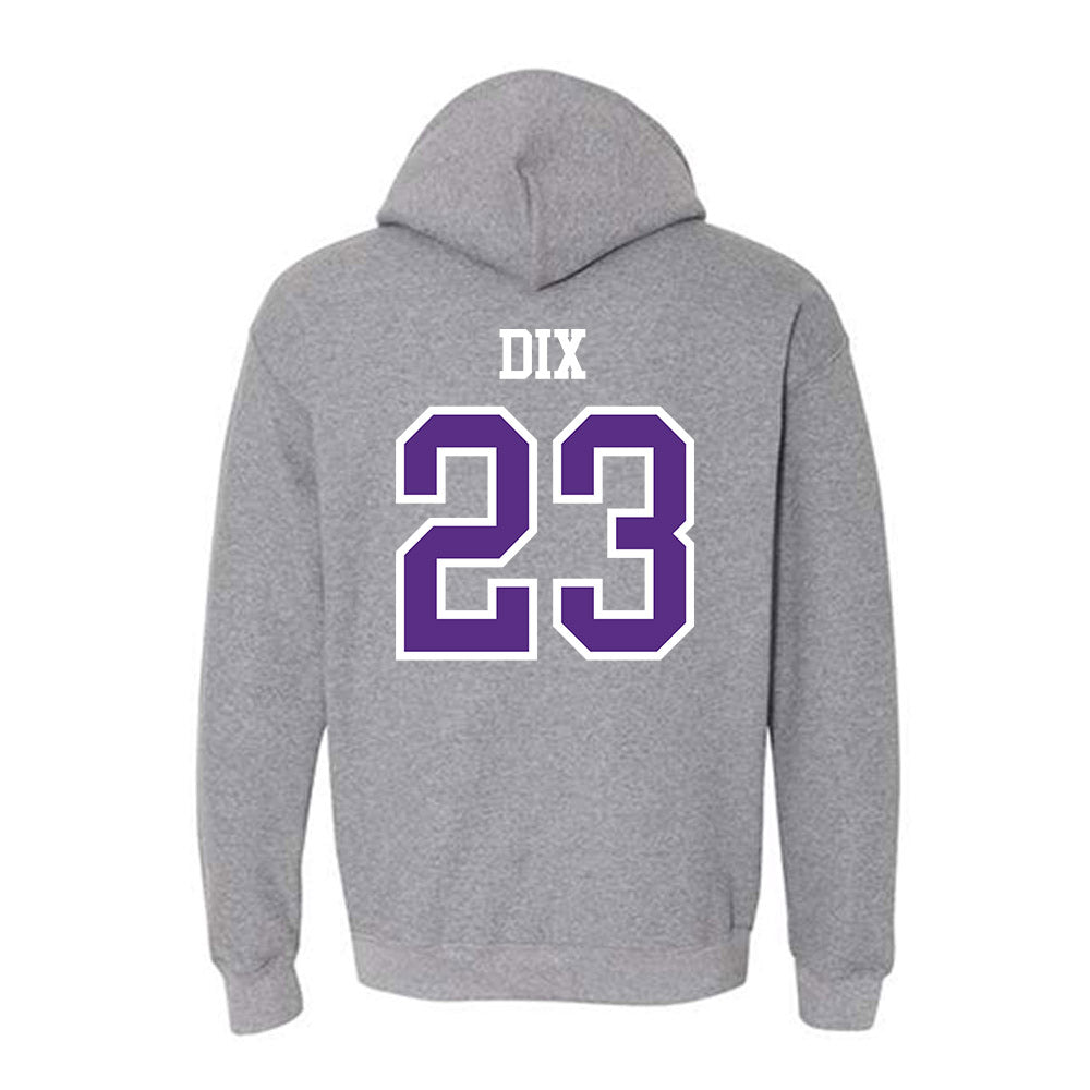 UW-Whitewater - NCAA Women's Volleyball : Abbie Dix - Hooded Sweatshirt-1