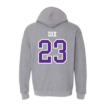 UW-Whitewater - NCAA Women's Volleyball : Abbie Dix - Hooded Sweatshirt-1