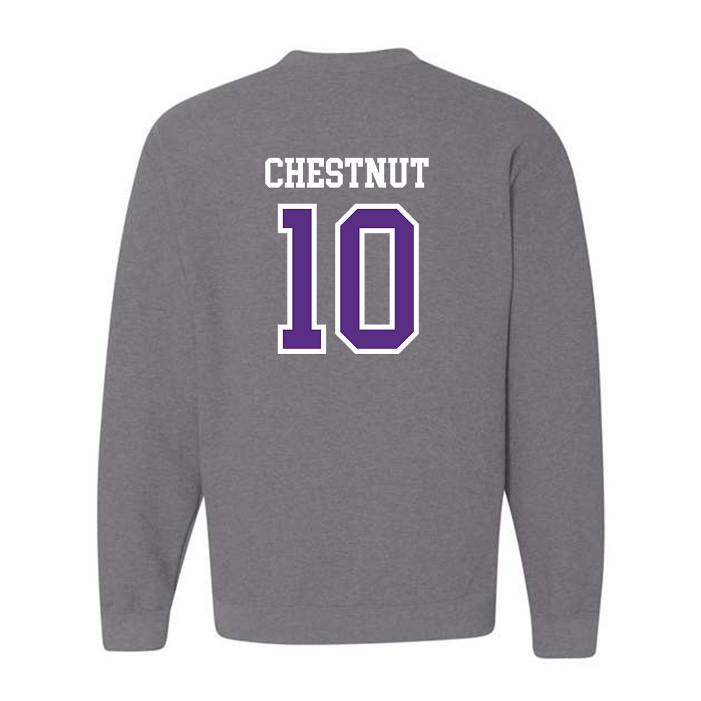 UW-Whitewater - NCAA Men's Basketball : Darius Chestnut - Crewneck Sweatshirt-1