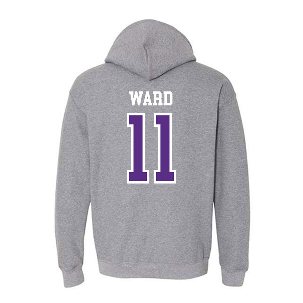 UW-Whitewater - NCAA Women's Volleyball : Delaney Ward - Hooded Sweatshirt-1