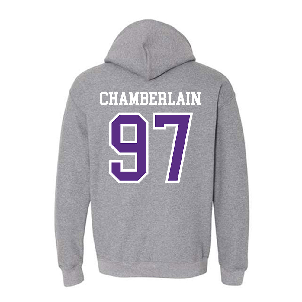 UW-Whitewater - NCAA Football : Jace Chamberlain - Hooded Sweatshirt-1