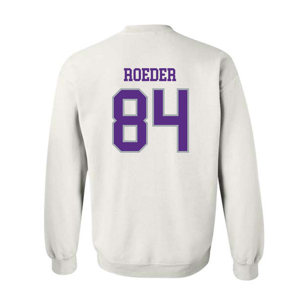 UW-Whitewater - NCAA Football : Luke Roeder - Classic Shersey Crewneck Sweatshirt-1