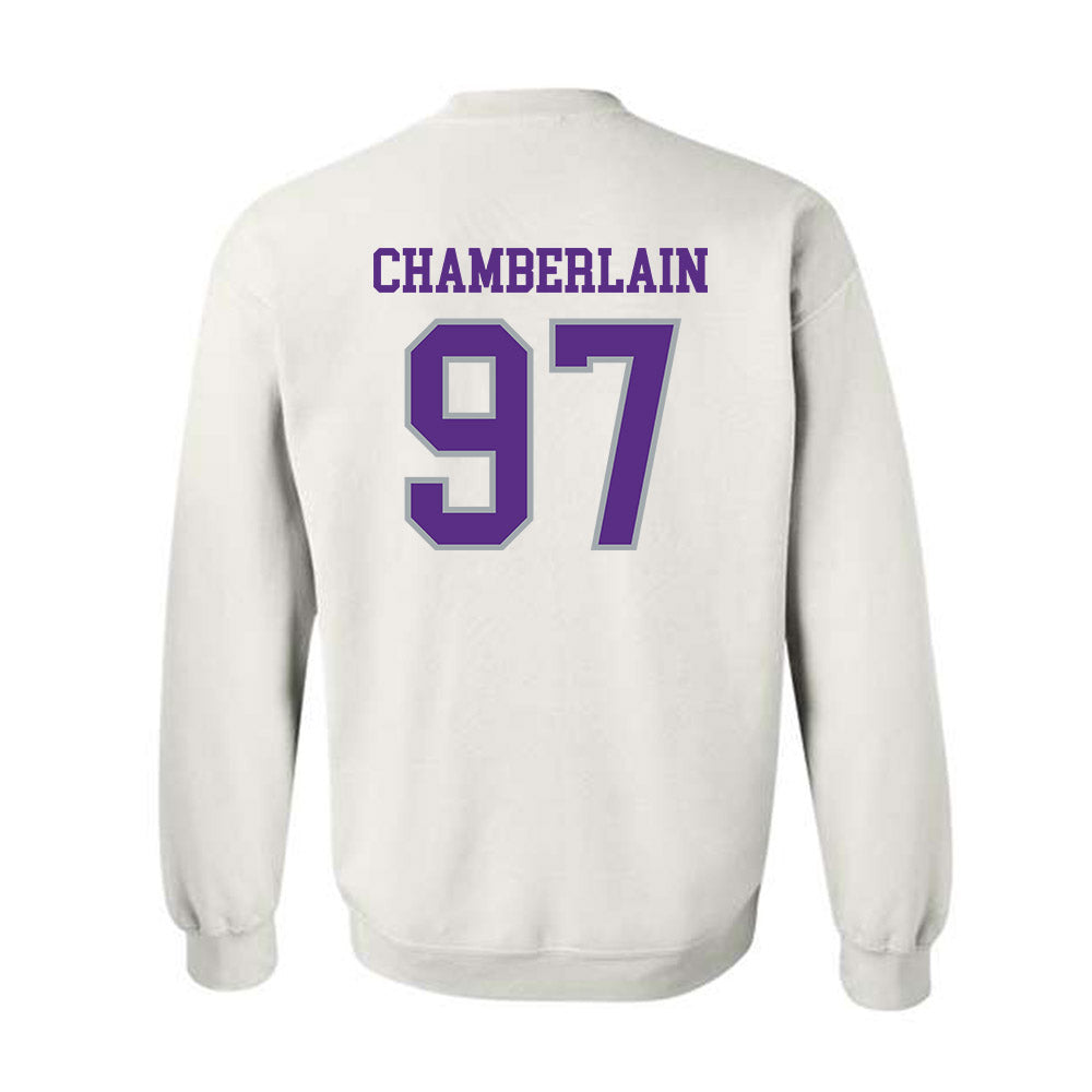 UW-Whitewater - NCAA Football : Jace Chamberlain - Classic Shersey Crewneck Sweatshirt-1