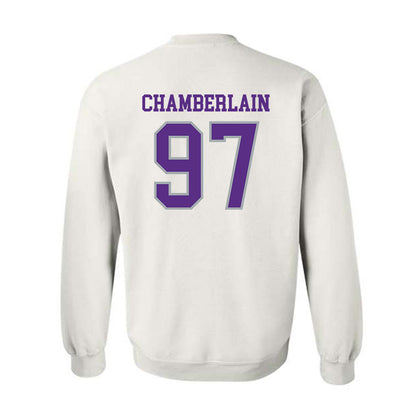 UW-Whitewater - NCAA Football : Jace Chamberlain - Classic Shersey Crewneck Sweatshirt-1