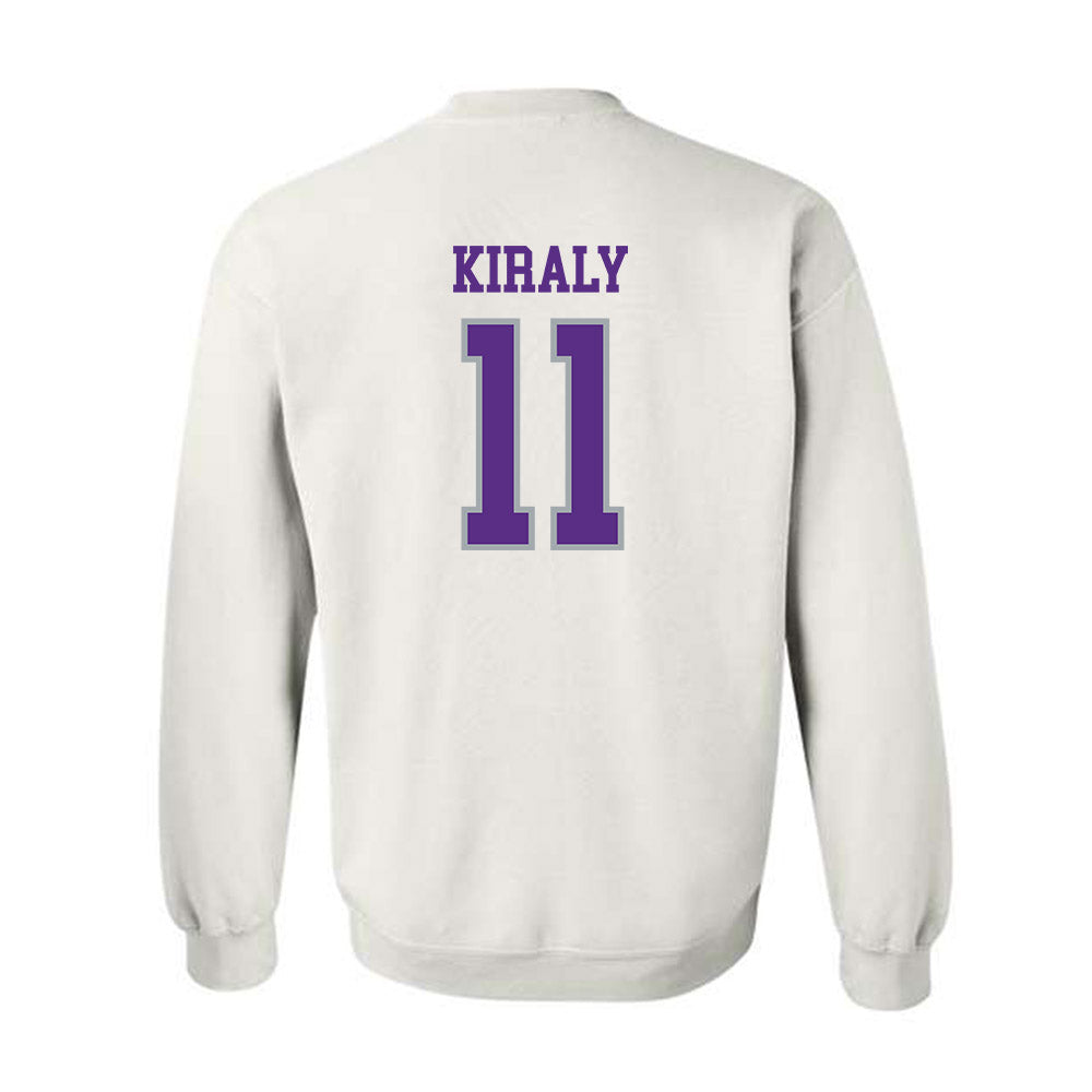 UW-Whitewater - NCAA Men's Soccer : James Kiraly - Classic Shersey Crewneck Sweatshirt-1