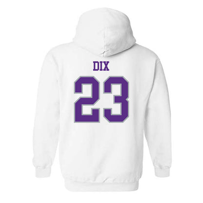 UW-Whitewater - NCAA Women's Volleyball : Abbie Dix - Classic Shersey Hooded Sweatshirt-1