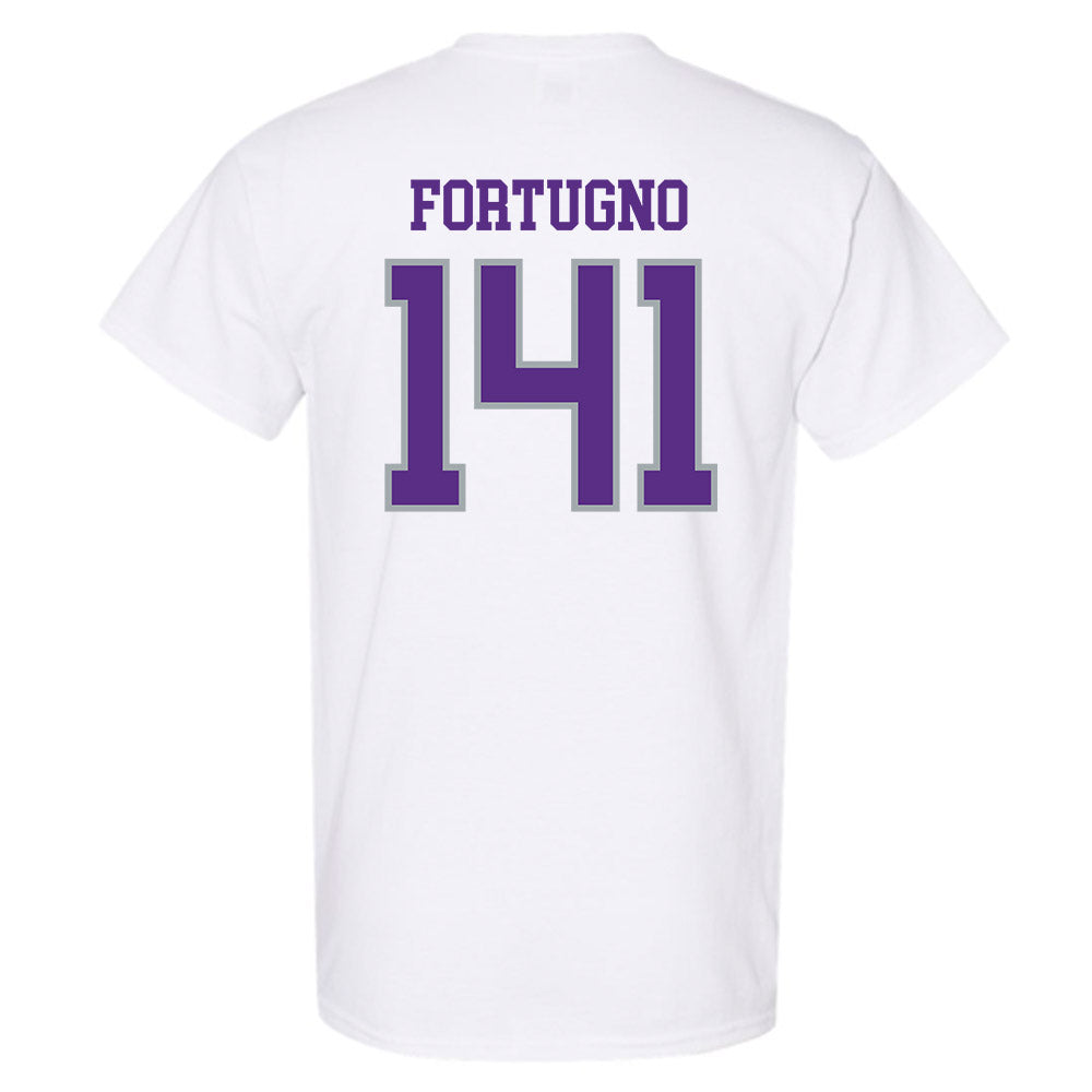 UW-Whitewater - NCAA Wrestling : Justin Fortugno - Classic Shersey T-Shirt-1