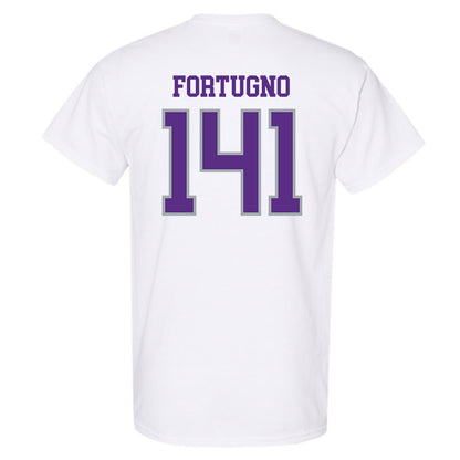 UW-Whitewater - NCAA Wrestling : Justin Fortugno - Classic Shersey T-Shirt-1