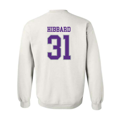 UW-Whitewater - NCAA Baseball : Maddux Hibbard - Classic Shersey Crewneck Sweatshirt-1