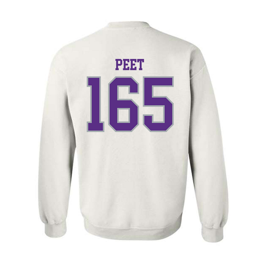 UW-Whitewater - NCAA Wrestling : Brayden Peet - Classic Shersey Crewneck Sweatshirt-1