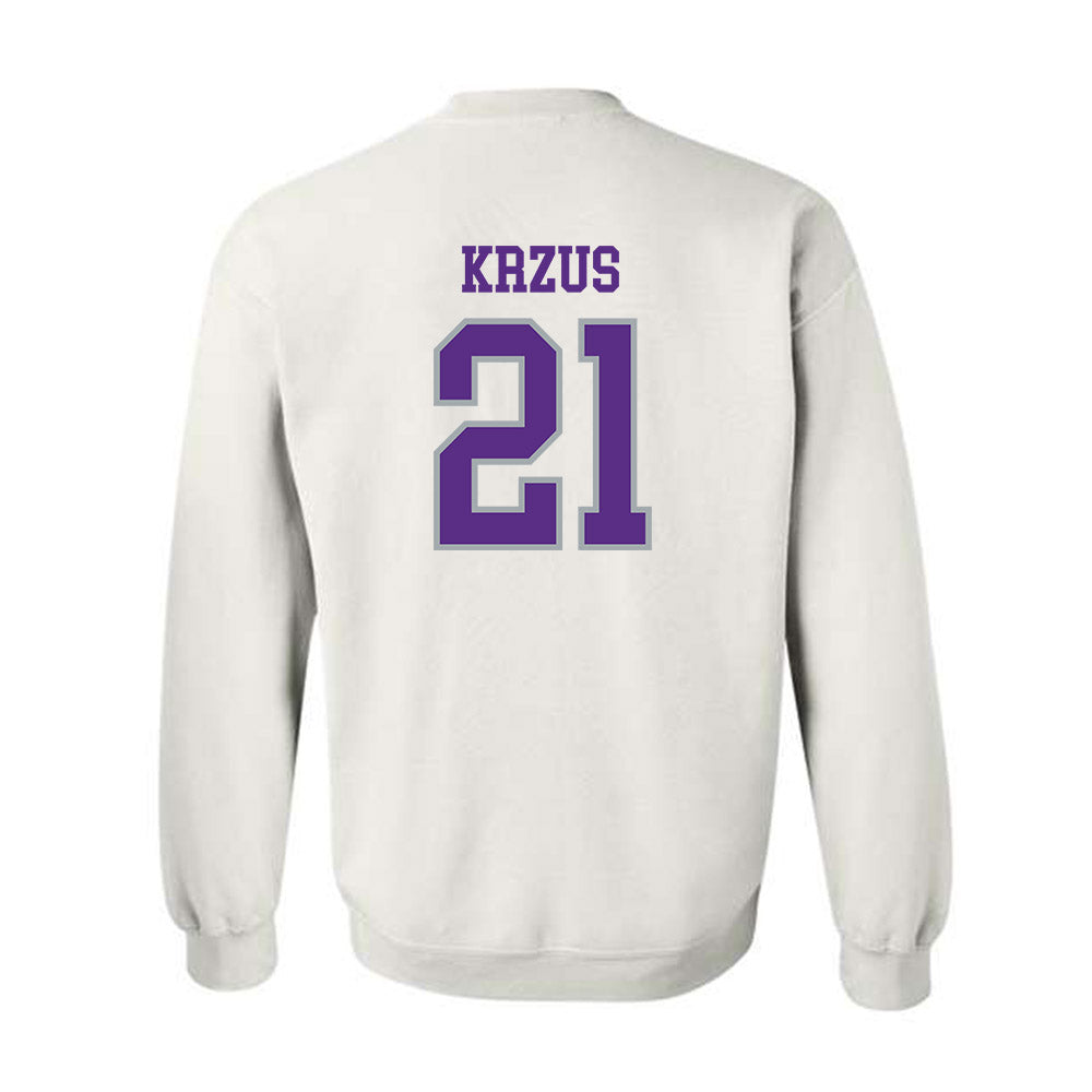 UW-Whitewater - NCAA Women's Volleyball : Aubrie Krzus - Classic Shersey Crewneck Sweatshirt-1