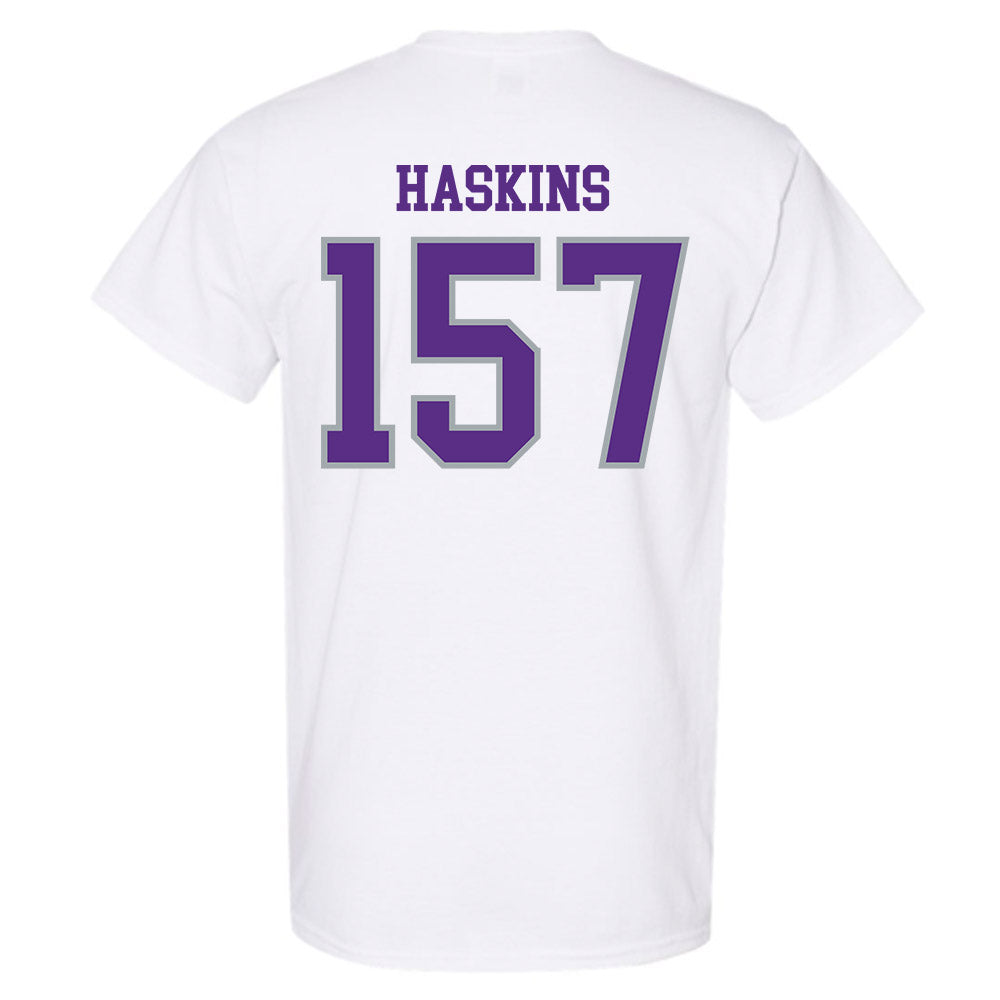 UW-Whitewater - NCAA Wrestling : Maximus Haskins - Classic Shersey T-Shirt-1