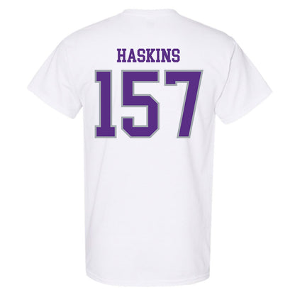 UW-Whitewater - NCAA Wrestling : Maximus Haskins - Classic Shersey T-Shirt-1