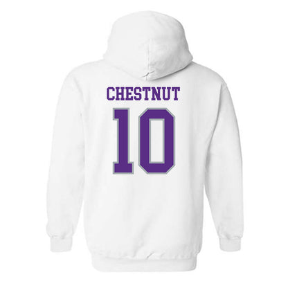 UW-Whitewater - NCAA Men's Basketball : Darius Chestnut - Classic Shersey Hooded Sweatshirt-1