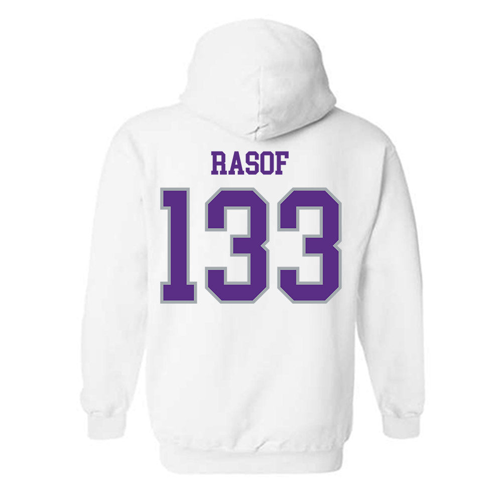 UW-Whitewater - NCAA Wrestling : Jordan Rasof - Classic Shersey Hooded Sweatshirt-1