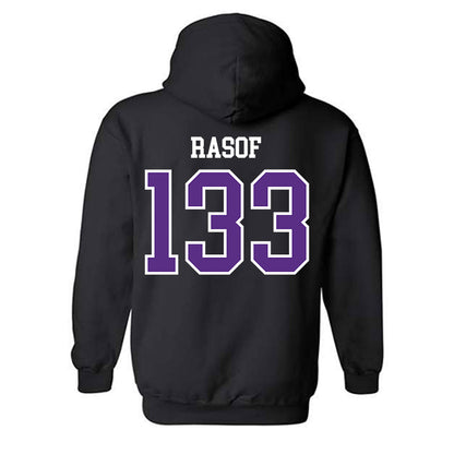 UW-Whitewater - NCAA Wrestling : Jordan Rasof - Hooded Sweatshirt-1