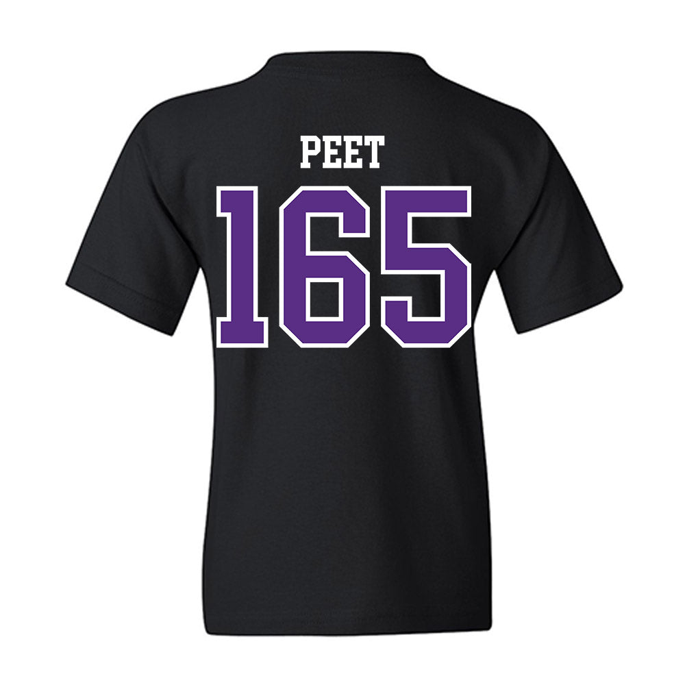 UW-Whitewater - NCAA Wrestling : Brayden Peet - Youth T-Shirt-1