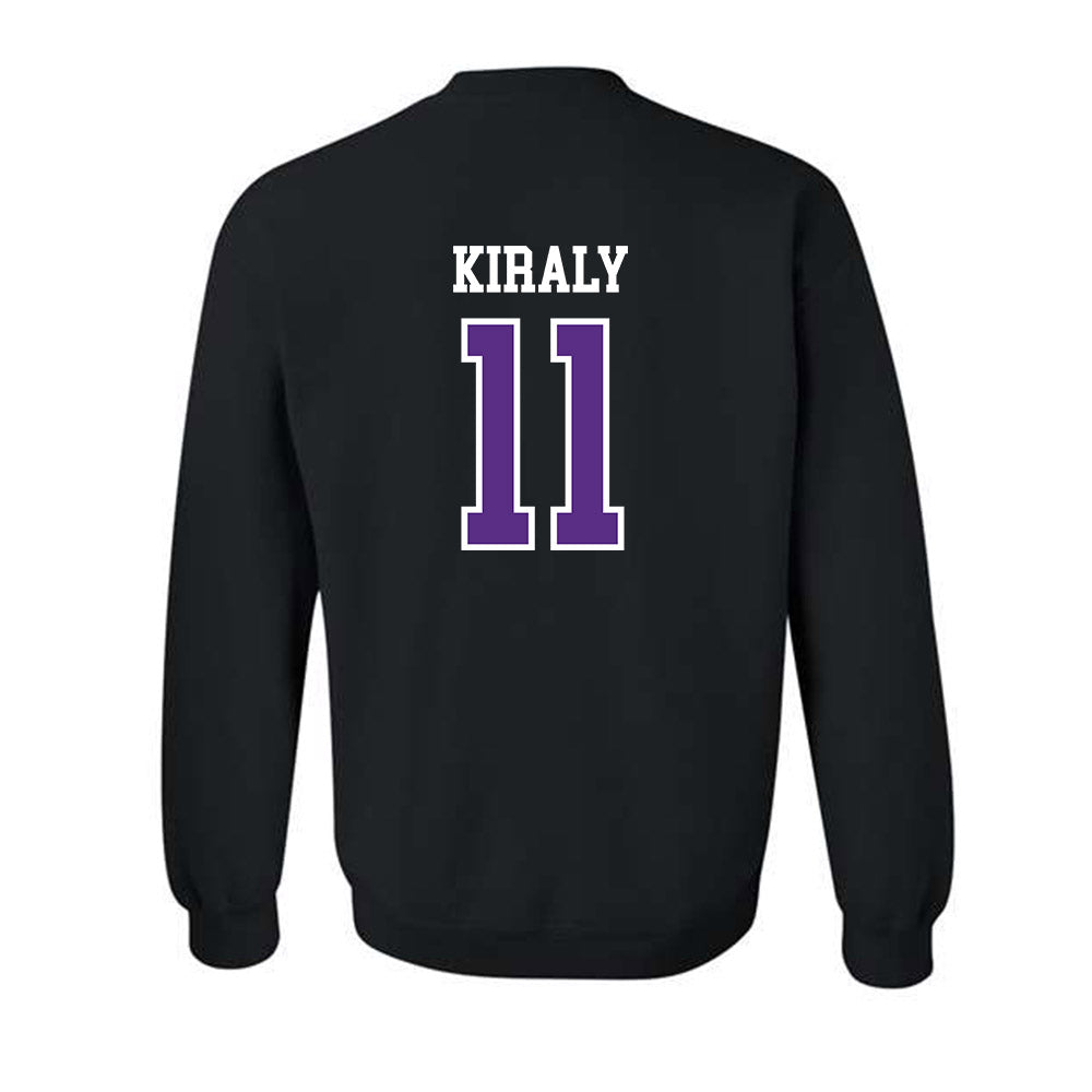 UW-Whitewater - NCAA Men's Soccer : James Kiraly - Crewneck Sweatshirt-1