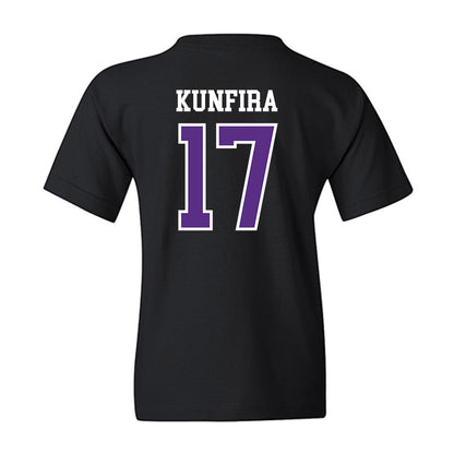 UW-Whitewater - NCAA Men's Soccer : Franklin Kunfira - Youth T-Shirt-1