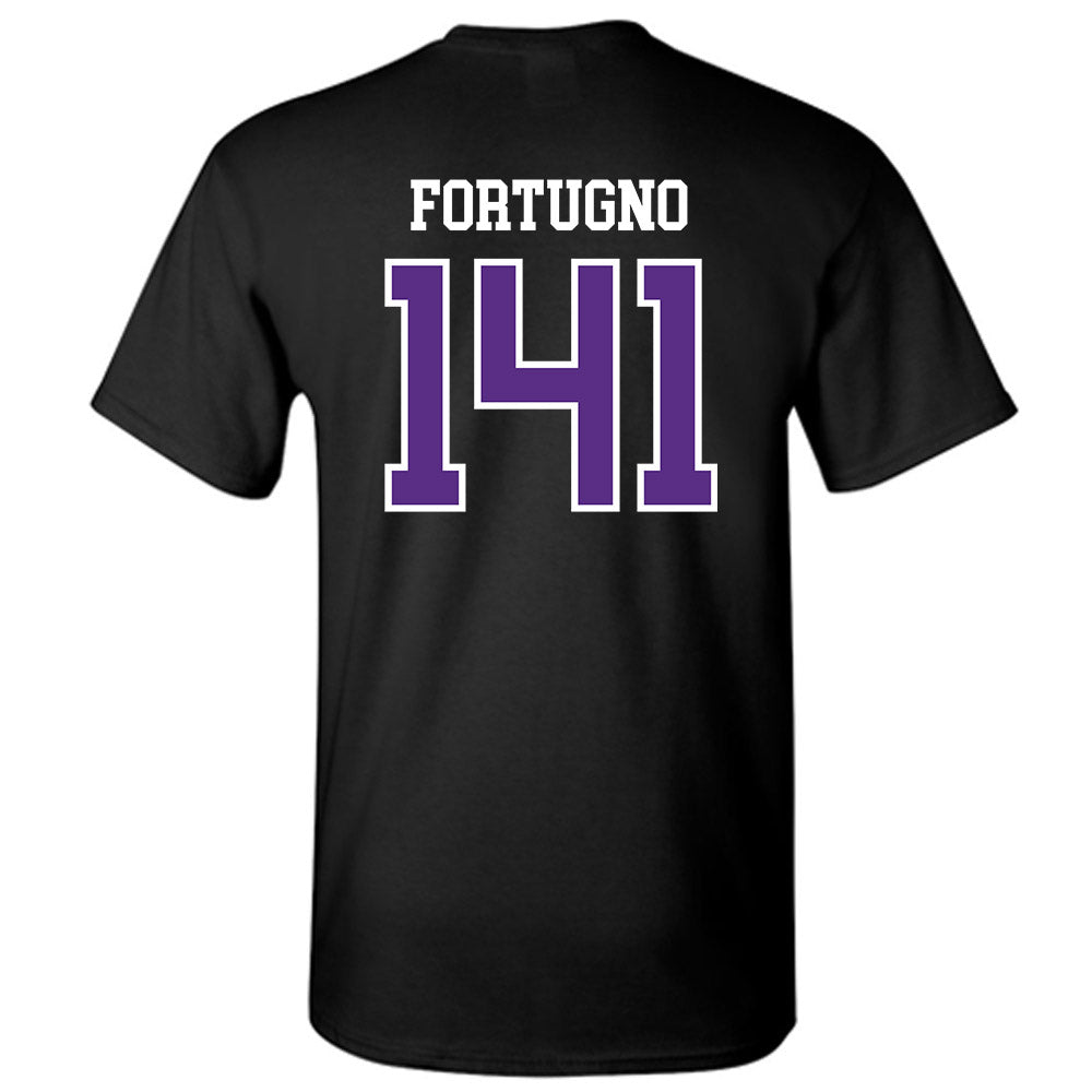 UW-Whitewater - NCAA Wrestling : Justin Fortugno - T-Shirt-1