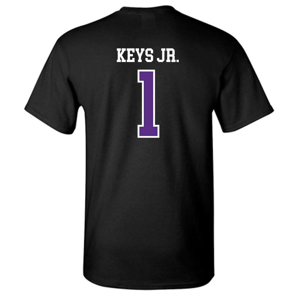 UW-Whitewater - NCAA Men's Basketball : Agape Keys Jr. - T-Shirt-1