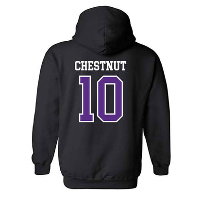 UW-Whitewater - NCAA Men's Basketball : Darius Chestnut - Hooded Sweatshirt-1