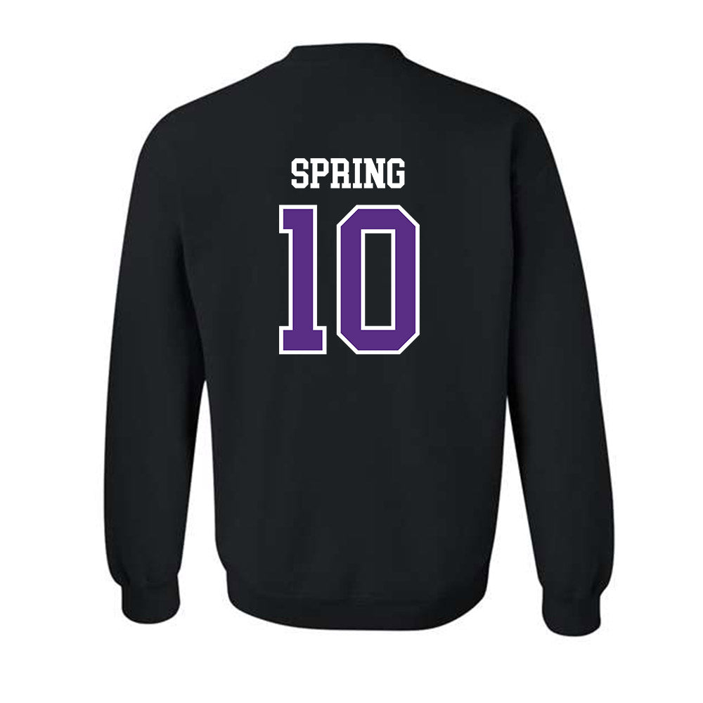 UW-Whitewater - NCAA Baseball : Jackson Spring - Crewneck Sweatshirt-1