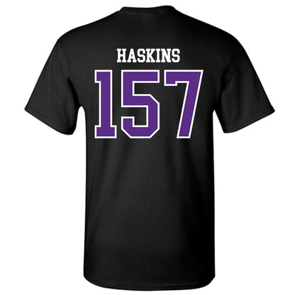 UW-Whitewater - NCAA Wrestling : Maximus Haskins - T-Shirt-1