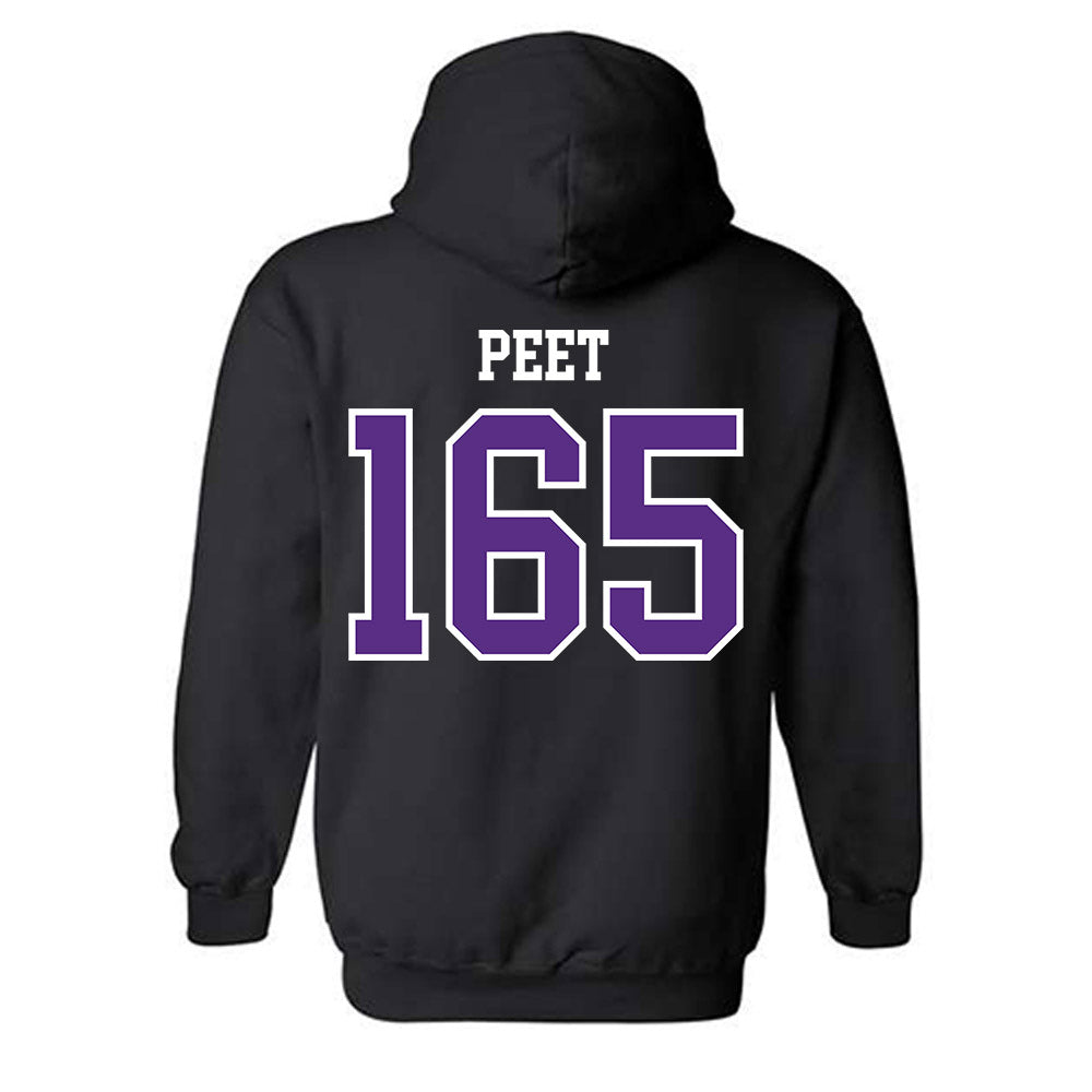 UW-Whitewater - NCAA Wrestling : Brayden Peet - Hooded Sweatshirt-1