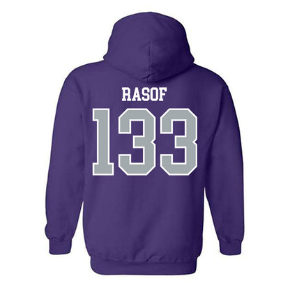 UW-Whitewater - NCAA Wrestling : Jordan Rasof - Hooded Sweatshirt-1
