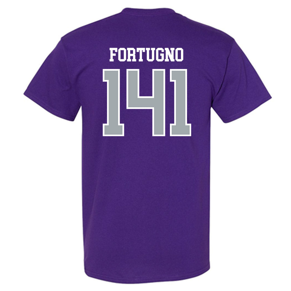 UW-Whitewater - NCAA Wrestling : Justin Fortugno - T-Shirt-1