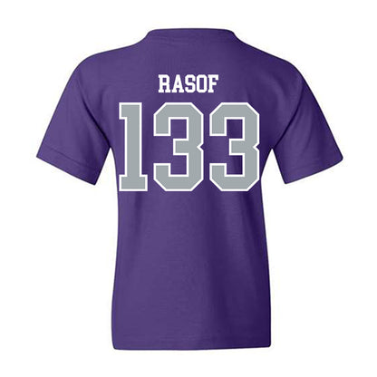 UW-Whitewater - NCAA Wrestling : Jordan Rasof - Youth T-Shirt-1